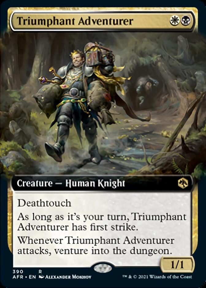 Triumphant Adventurer (Extended) [Dungeons & Dragons: Adventures in the Forgotten Realms] | Webway Games
