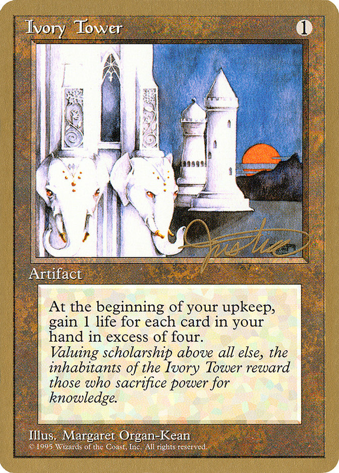 Ivory Tower (Mark Justice) [Pro Tour Collector Set] | Webway Games