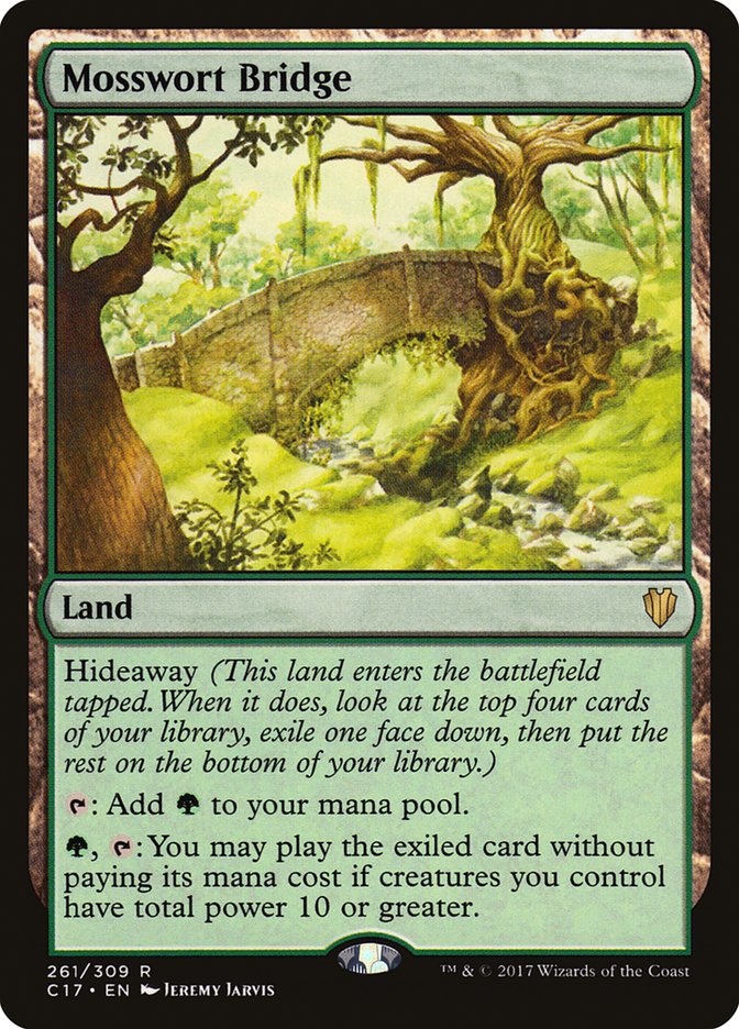 Mosswort Bridge [Commander 2017] | Webway Games