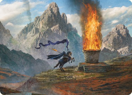 Call for Aid Art Card [The Lord of the Rings: Tales of Middle-earth Art Series] | Webway Games