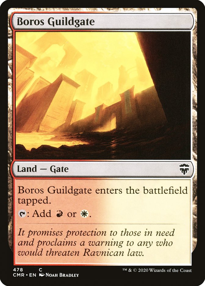 Boros Guildgate [Commander Legends] | Webway Games