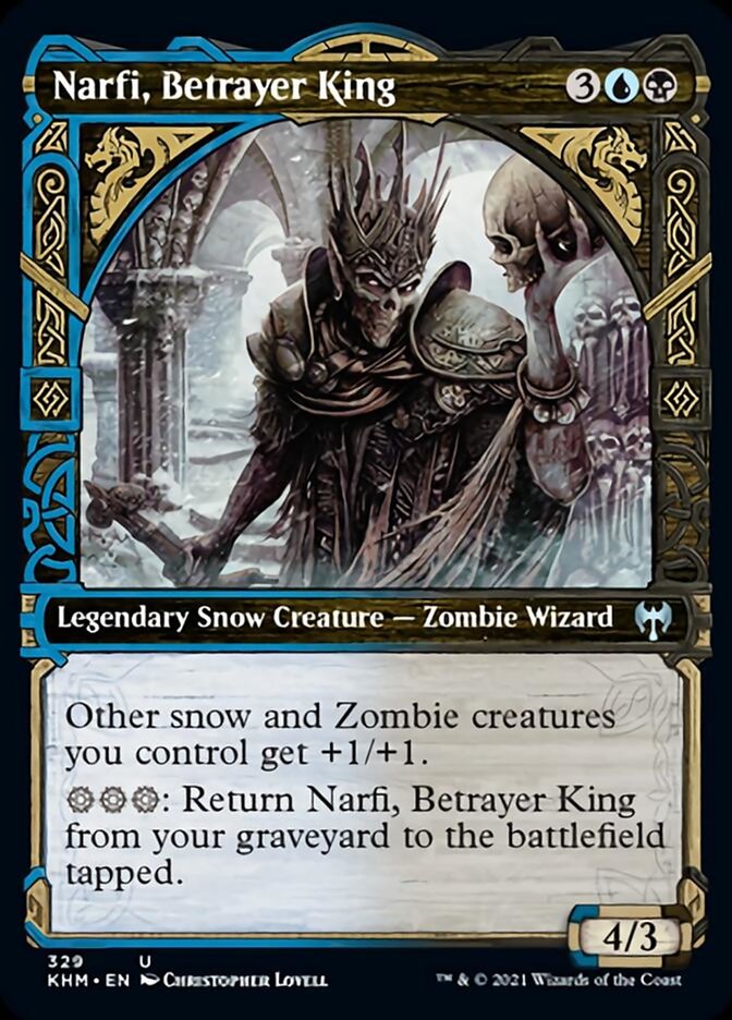 Narfi, Betrayer King (Showcase) [Kaldheim] | Webway Games