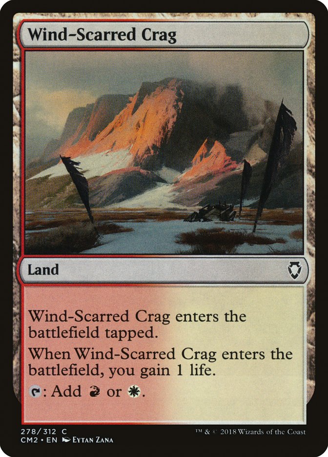 Wind-Scarred Crag [Commander Anthology Volume II] | Webway Games