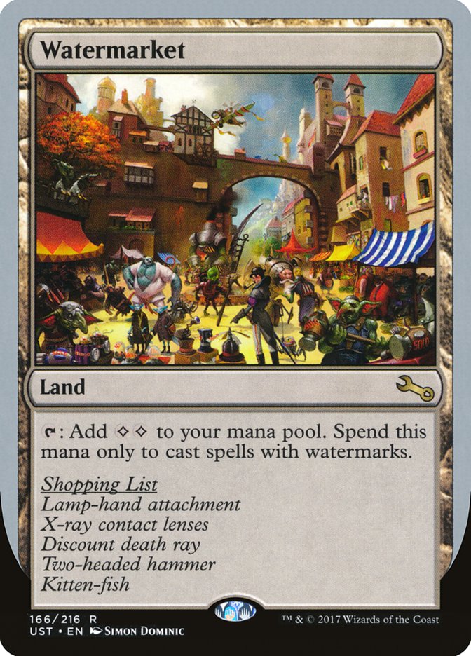 Watermarket [Unstable] | Webway Games