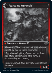 Fearful Villager // Fearsome Werewolf [Innistrad: Double Feature] | Webway Games