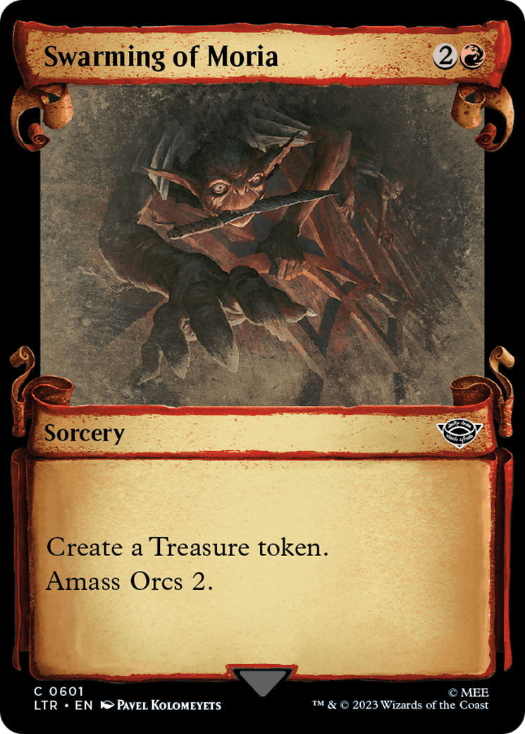Swarming of Moria [The Lord of the Rings: Tales of Middle-Earth Showcase Scrolls] | Webway Games