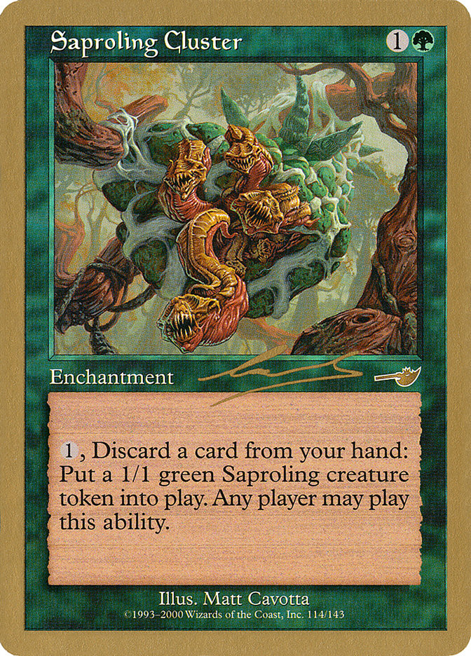 Saproling Cluster (Nicolas Labarre) [World Championship Decks 2000] | Webway Games