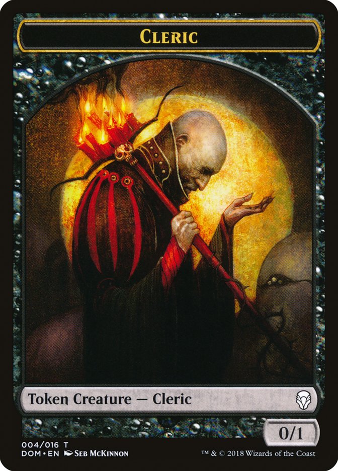Cleric [Dominaria Tokens] | Webway Games