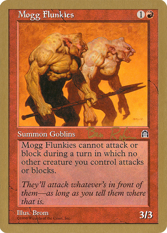 Mogg Flunkies (Ben Rubin) [World Championship Decks 1998] | Webway Games