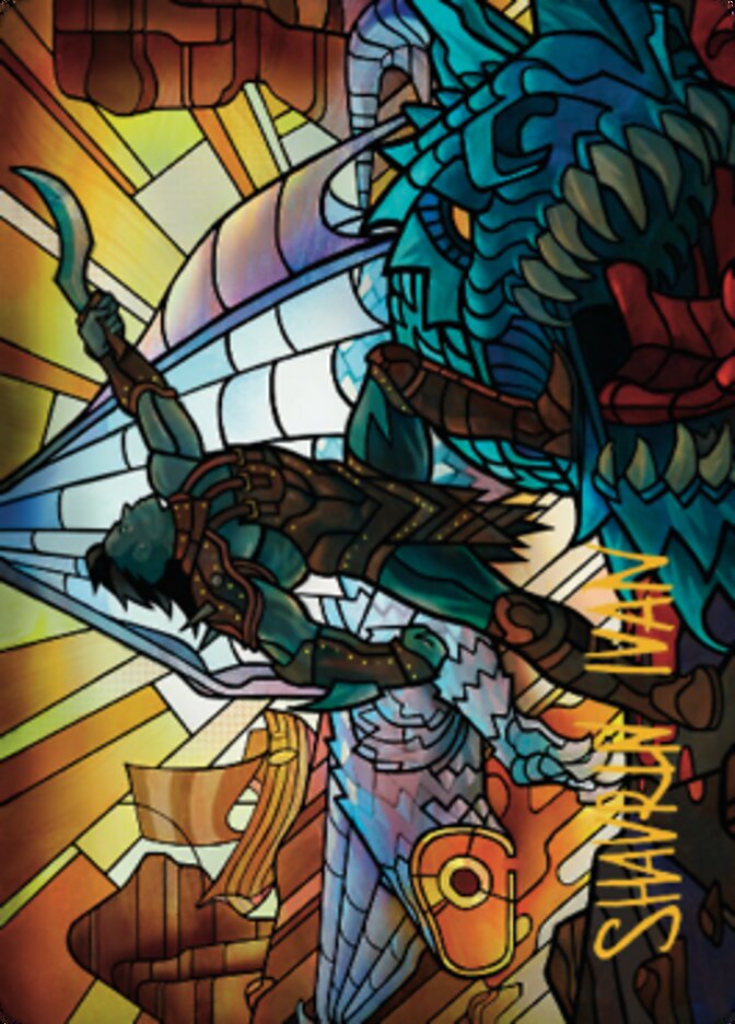 Astor, Bearer of Blades Art Card (Gold-Stamped Signature) [Dominaria United Art Series] | Webway Games