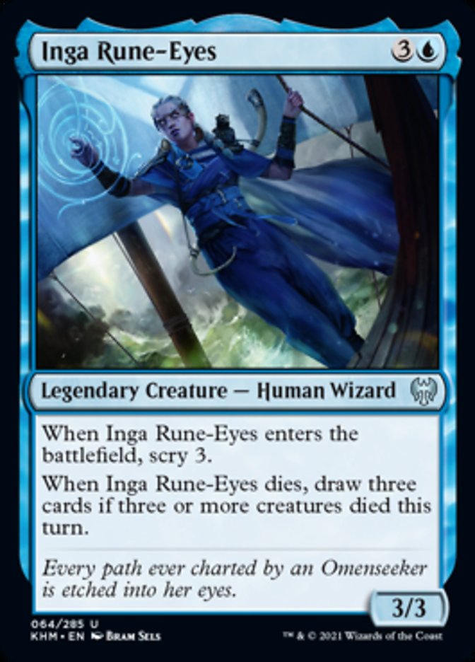 Inga Rune-Eyes [Kaldheim] | Webway Games