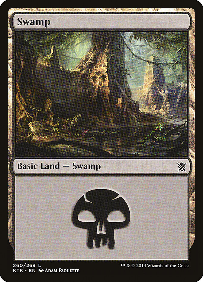 Swamp (#260) [Khans of Tarkir] | Webway Games
