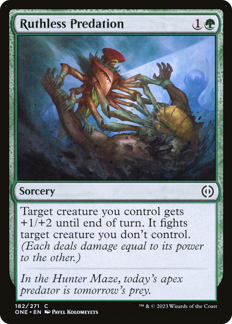 Ruthless Predation [Phyrexia: All Will Be One] | Webway Games