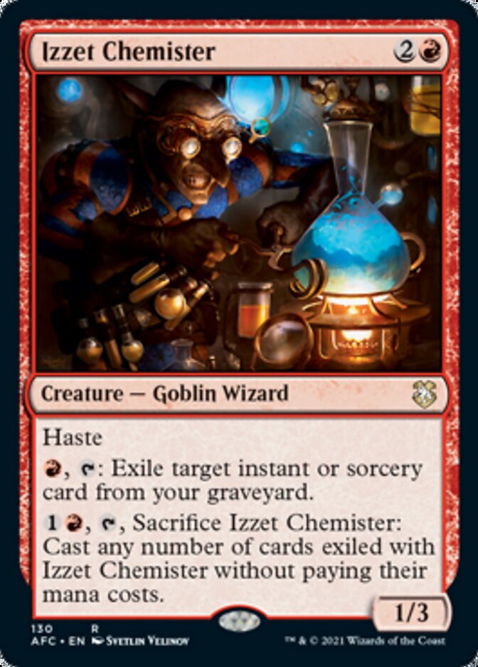 Izzet Chemister [Dungeons & Dragons: Adventures in the Forgotten Realms Commander] | Webway Games