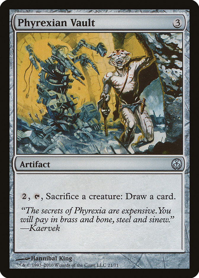 Phyrexian Vault [Duel Decks: Phyrexia vs. the Coalition] | Webway Games