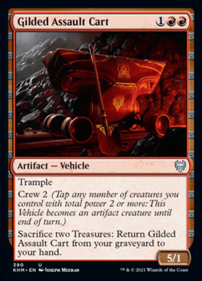 Gilded Assault Cart [Kaldheim] | Webway Games