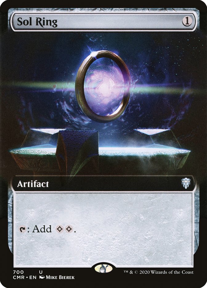 Sol Ring (Extended Art) [Commander Legends] | Webway Games