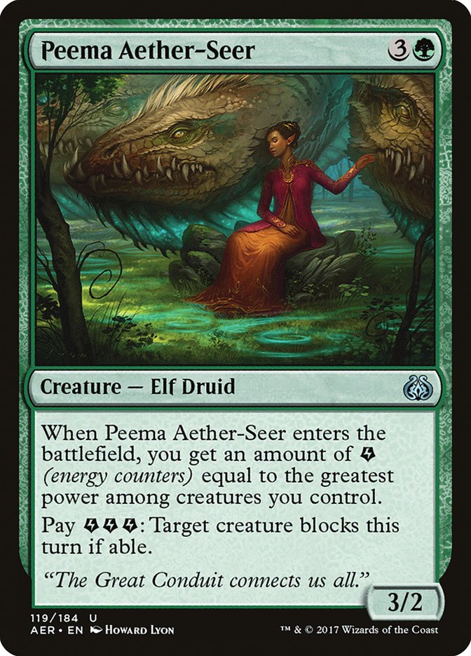 Peema Aether-Seer [Aether Revolt] | Webway Games