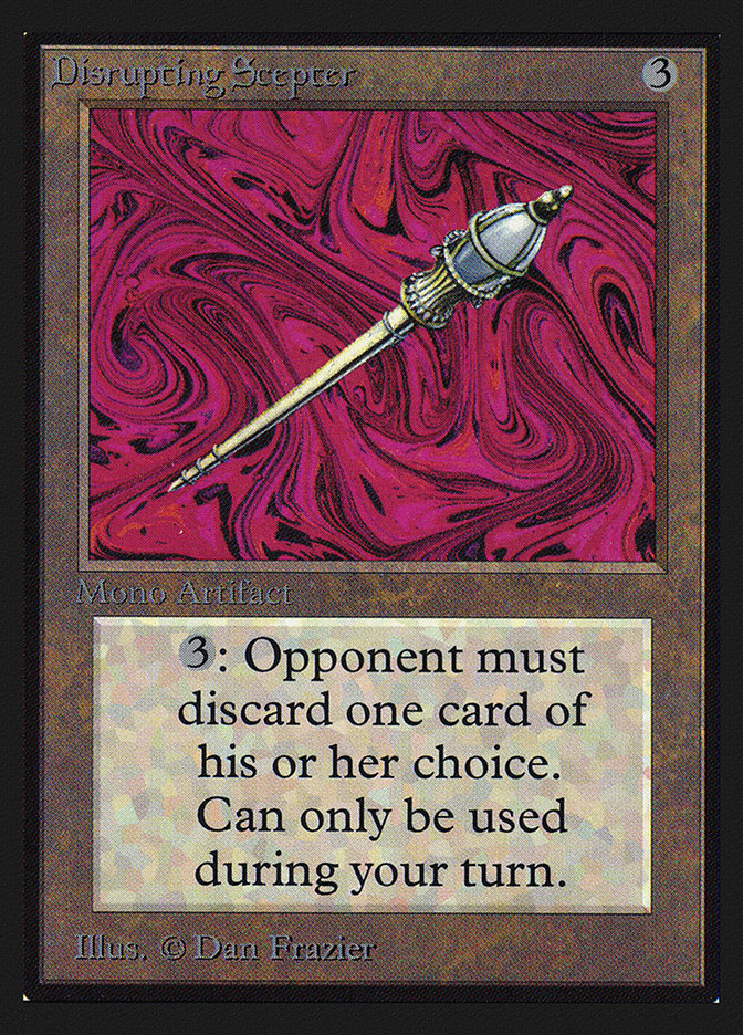 Disrupting Scepter (IE) [Intl. Collectors’ Edition] | Webway Games