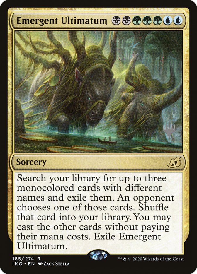 Emergent Ultimatum (Promo Pack) [Ikoria: Lair of Behemoths Promos] | Webway Games