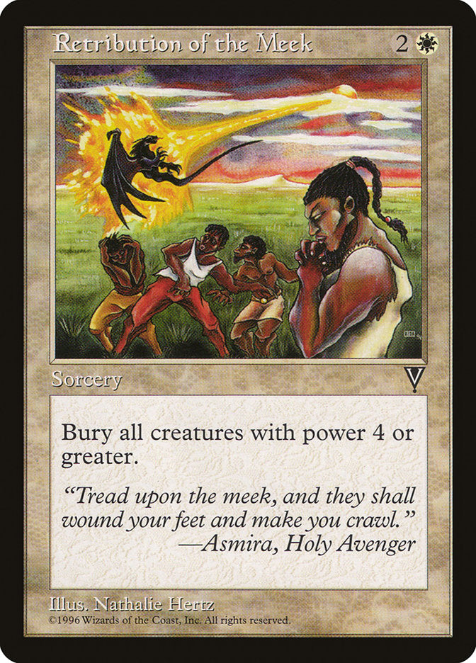 Retribution of the Meek [Visions] | Webway Games