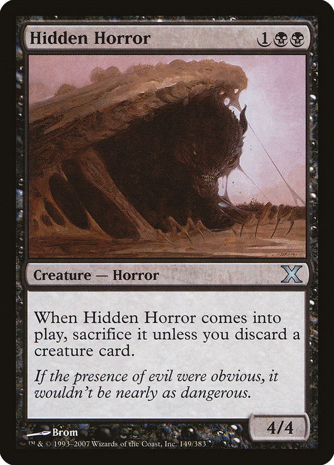 Hidden Horror [Tenth Edition] | Webway Games