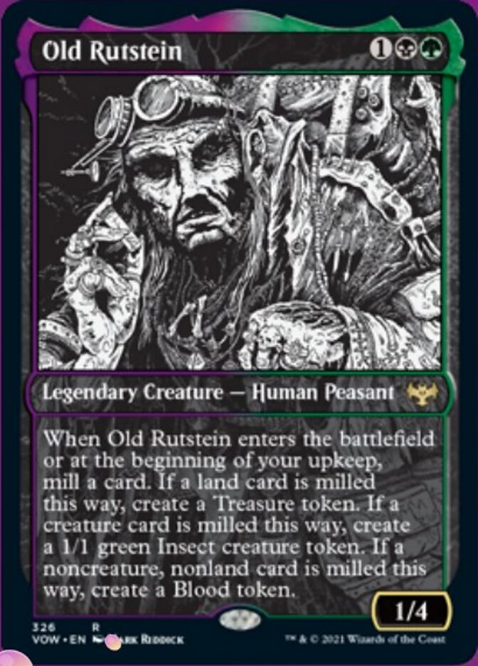 Old Rutstein (Showcase Eternal Night) [Innistrad: Crimson Vow] | Webway Games