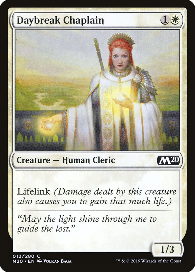 Daybreak Chaplain [Core Set 2020] | Webway Games