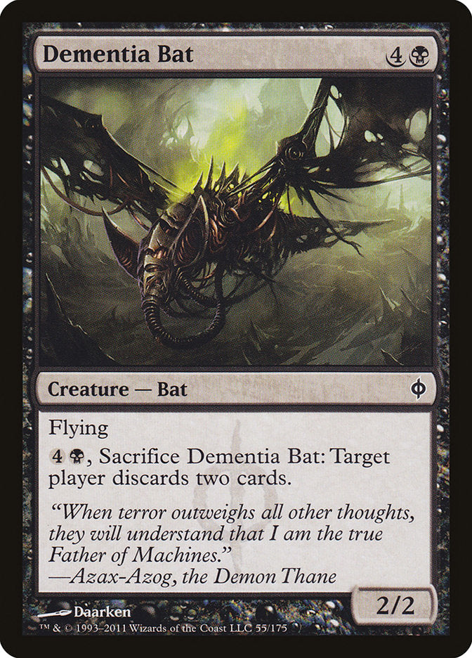 Dementia Bat [New Phyrexia] | Webway Games