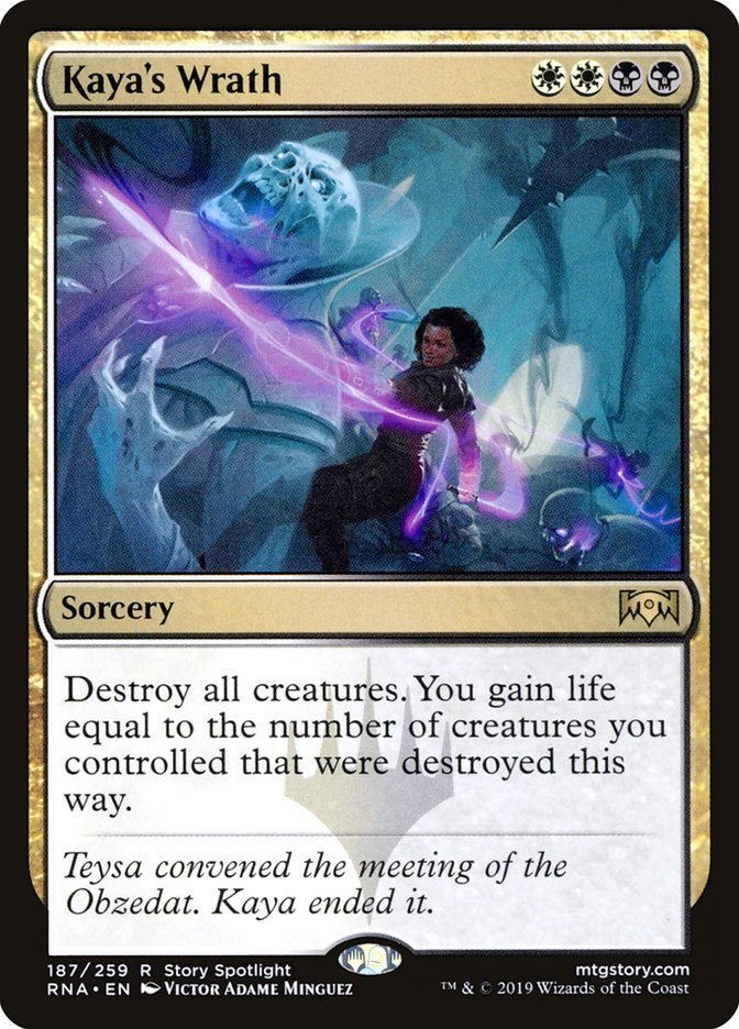 Kaya's Wrath [Ravnica Allegiance] | Webway Games