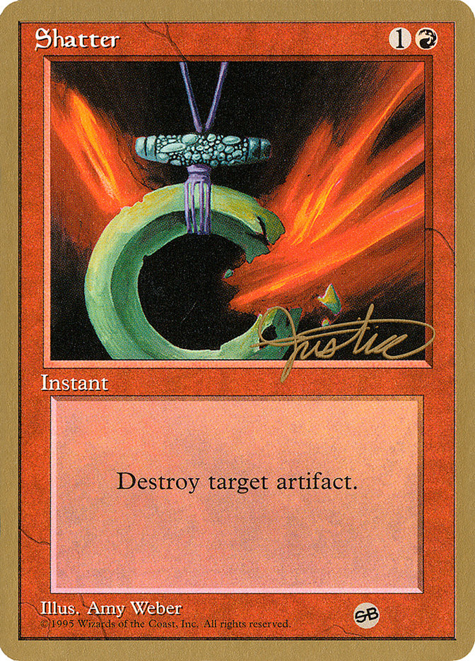 Shatter (Mark Justice) (SB) [Pro Tour Collector Set] | Webway Games