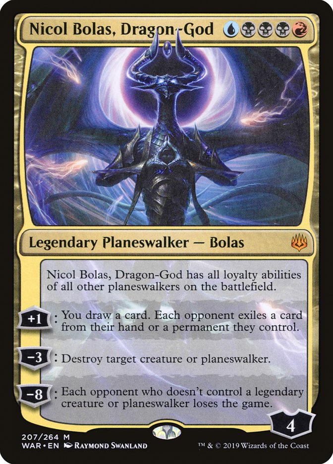 Nicol Bolas, Dragon-God [War of the Spark] | Webway Games