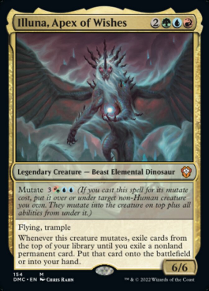 Illuna, Apex of Wishes [Dominaria United Commander] | Webway Games