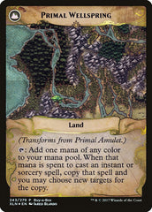 Primal Amulet // Primal Wellspring (Buy-A-Box) [Ixalan Treasure Chest] | Webway Games