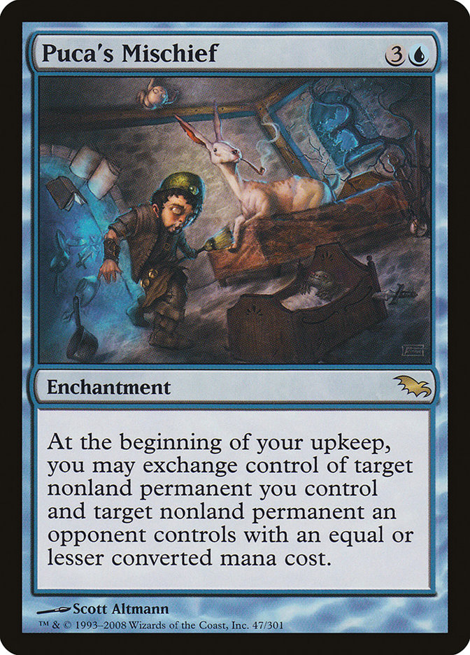 Puca's Mischief [Shadowmoor] | Webway Games