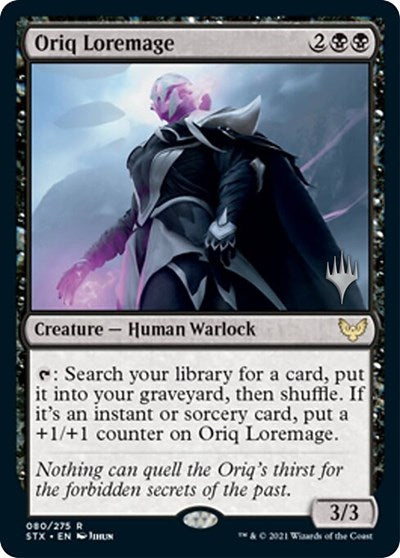 Oriq Loremage  (Promo Pack) [Strixhaven: School of Mages Promos] | Webway Games