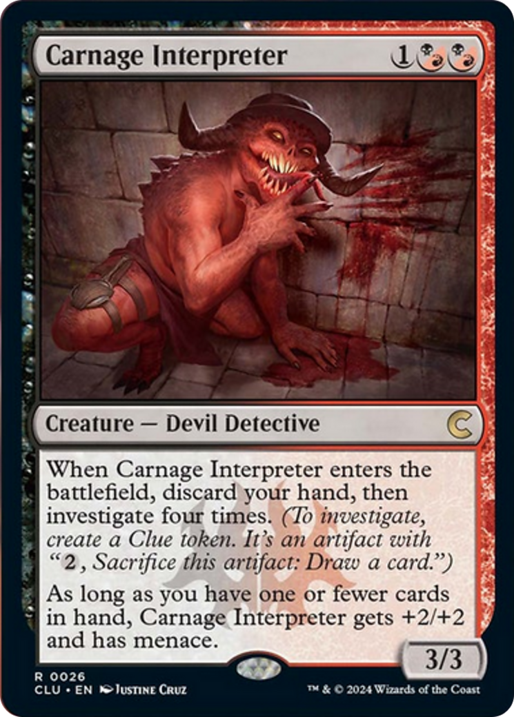 Carnage Interpreter [Ravnica: Clue Edition] | Webway Games