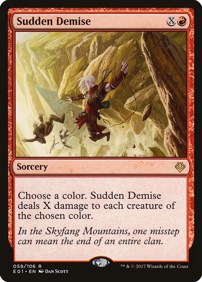 Sudden Demise [Archenemy: Nicol Bolas] | Webway Games