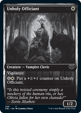 Unholy Officiant [Innistrad: Double Feature] | Webway Games