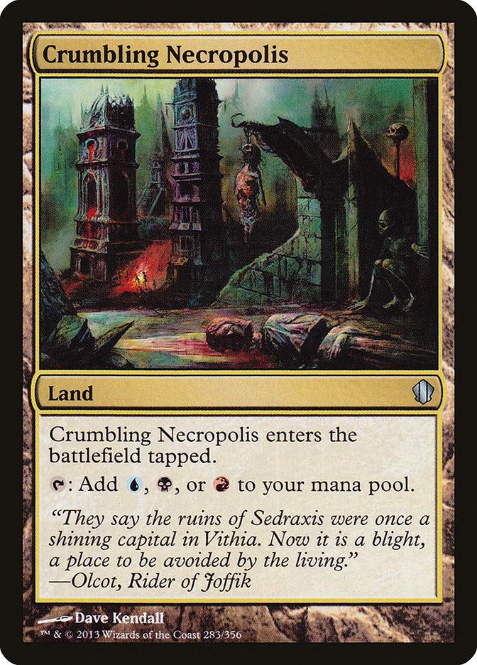 Crumbling Necropolis [Commander 2013] | Webway Games