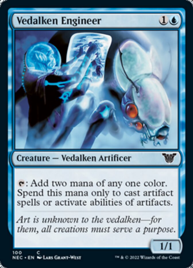 Vedalken Engineer [Kamigawa: Neon Dynasty Commander] | Webway Games