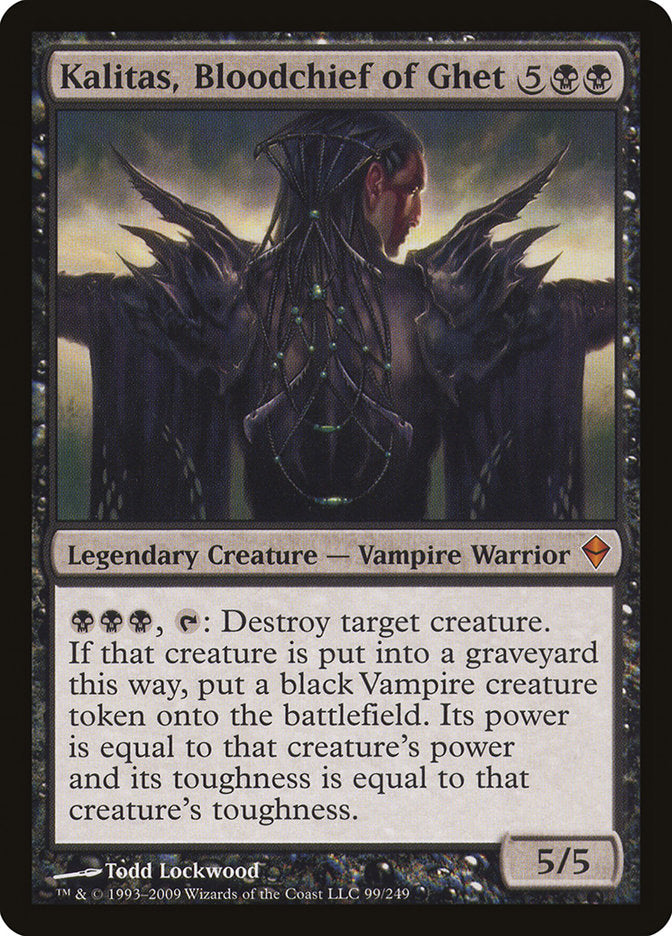 Kalitas, Bloodchief of Ghet [Zendikar] | Webway Games