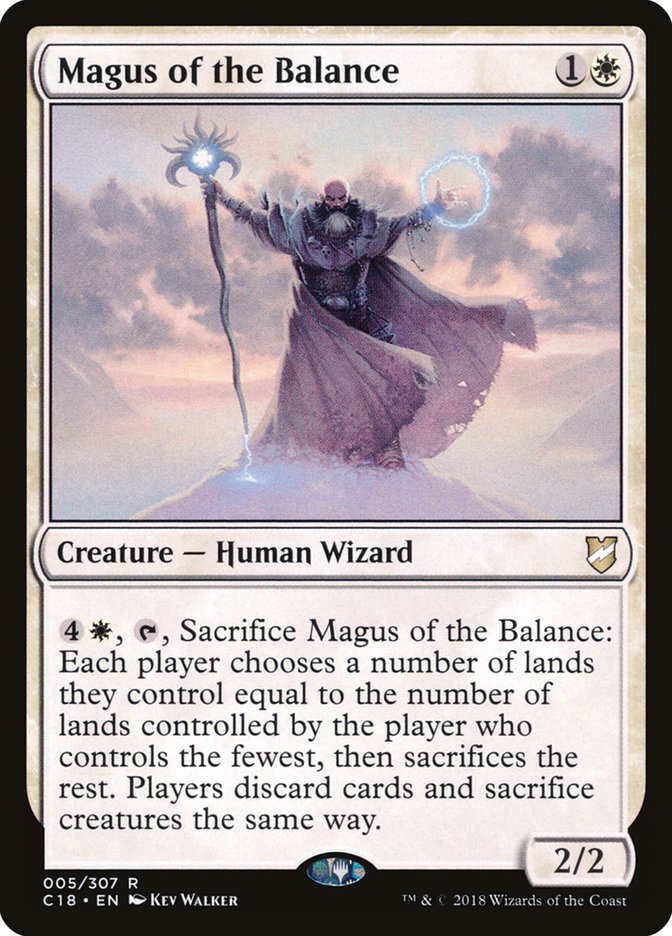 Magus of the Balance [Commander 2018] | Webway Games