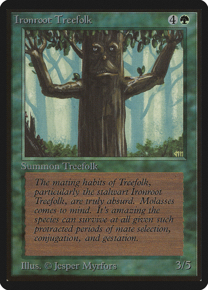 Ironroot Treefolk [Limited Edition Beta] | Webway Games