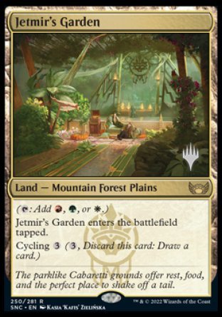 Jetmir's Garden (Promo Pack) [Streets of New Capenna Promos] | Webway Games
