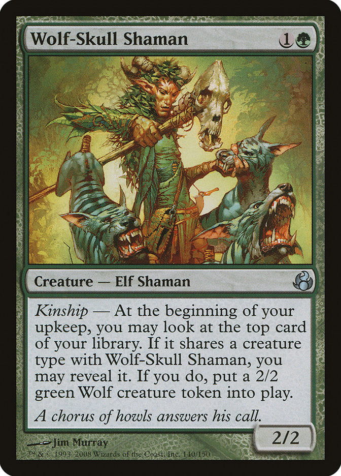Wolf-Skull Shaman [Morningtide] | Webway Games