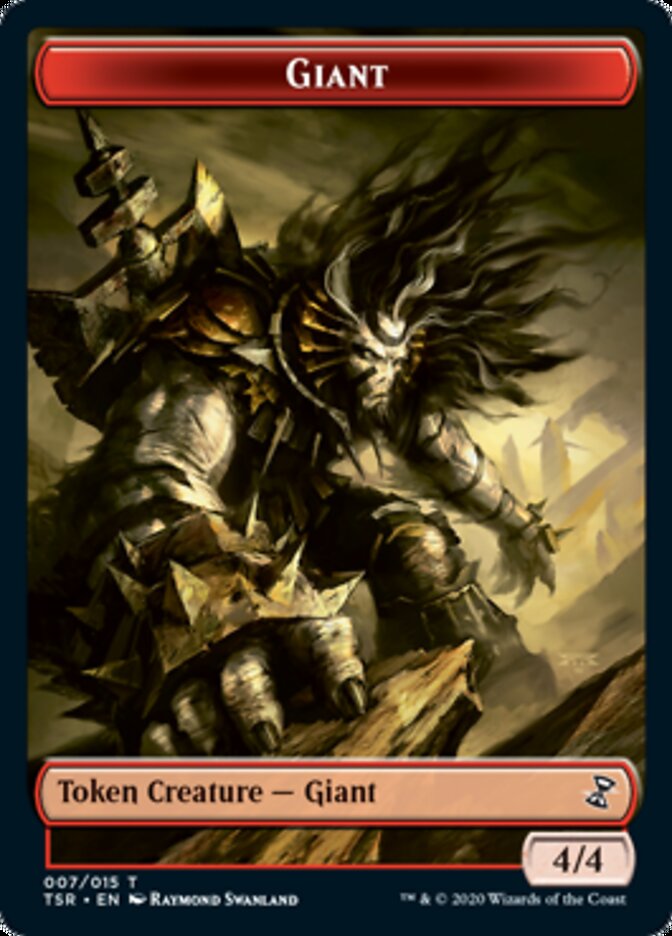 Giant Token [Time Spiral Remastered Tokens] | Webway Games