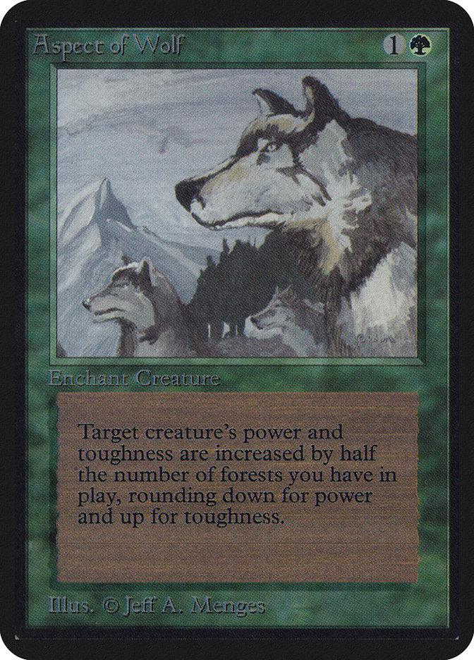 Aspect of Wolf [Limited Edition Alpha] | Webway Games