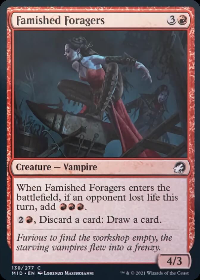Famished Foragers [Innistrad: Midnight Hunt] | Webway Games