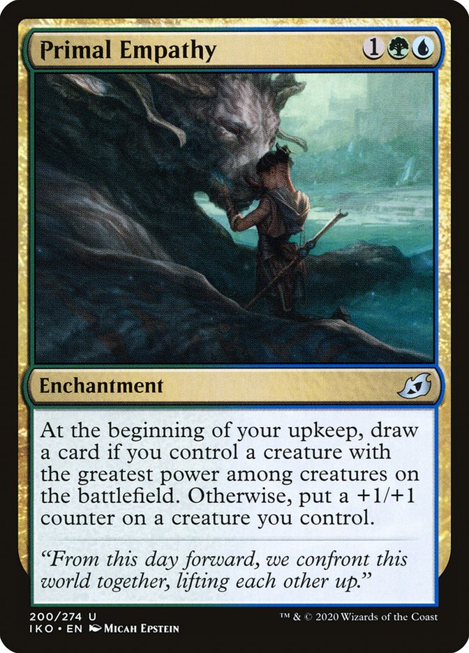 Primal Empathy [Ikoria: Lair of Behemoths] | Webway Games